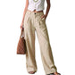 Pantalon large d'été respirant pour femme