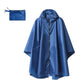 Poncho de pluie à capuche unisexe, imperméable et léger