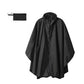 Poncho de pluie à capuche unisexe, imperméable et léger