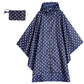 Poncho de pluie à capuche unisexe, imperméable et léger