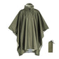 Poncho de pluie à capuche unisexe, imperméable et léger