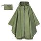 Poncho de pluie à capuche unisexe, imperméable et léger