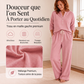 ☁️ LE CONFORT N'A JAMAIS ÉTÉ AUSSI STYLÉ | Ensemble 2 Pièces Gaufré -50 %