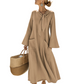Robe midi ample et décontractée