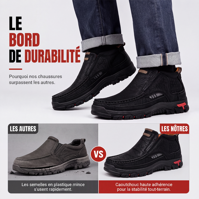 👞 CONFORT & STYLE AU QUOTIDIEN | Chaussures Homme à Enfiler -50%