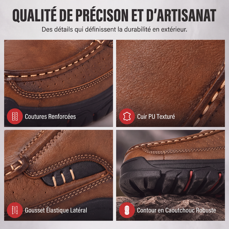 👞 CONFORT & STYLE AU QUOTIDIEN | Chaussures Homme à Enfiler -50%
