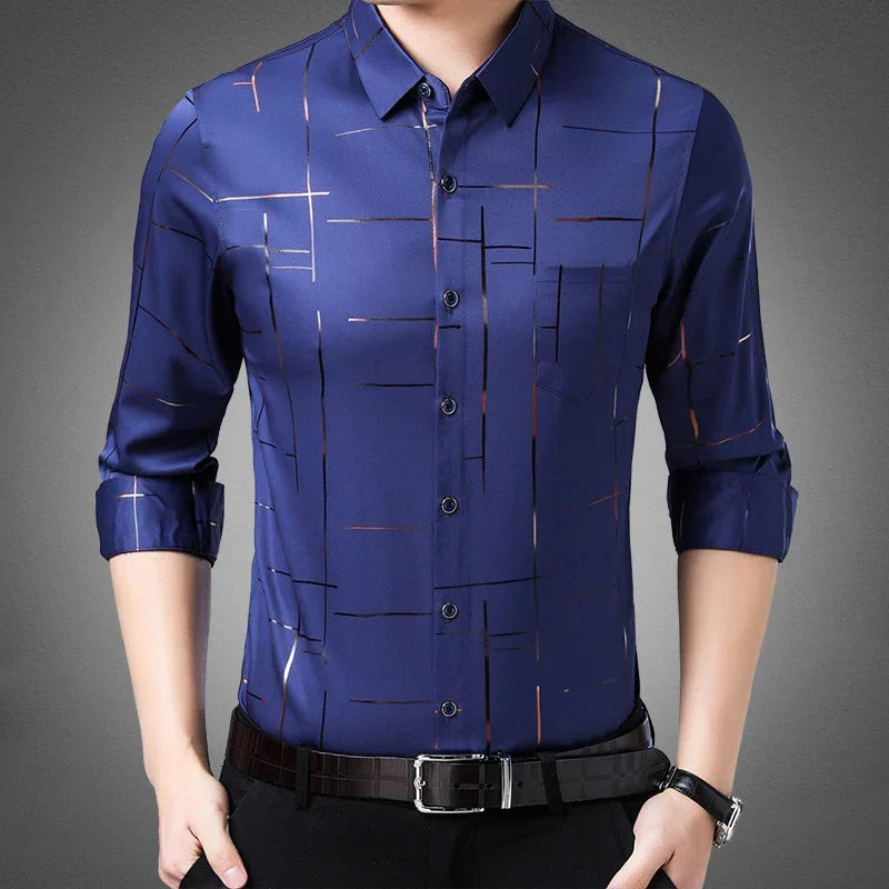 Chemise Légère sans Repassage pour Hommes