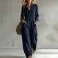 Combinaison cargo large pour femme