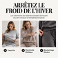 Ensemble sweat à capuche en maille torsadée pelucheuse et pantalon pour femme