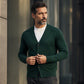 Cardigan en maille décontracté à col V pour homme