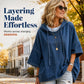 Women's Casual Loose Denim Hoodie