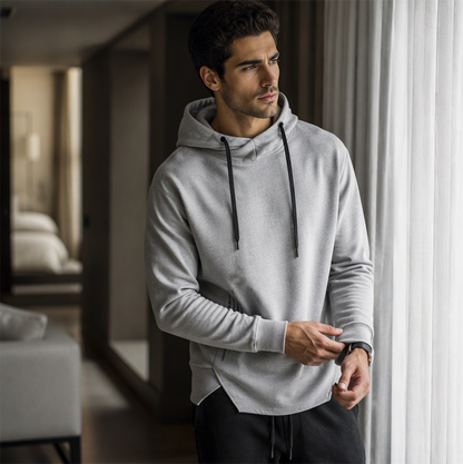 Sweat à capuche décontracté ample pour homme