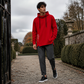 Sweat à capuche décontracté ample pour homme