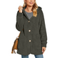Veste à capuche confortable et chaude pour femme