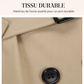 Trench-coat croisé décontracté pour femme