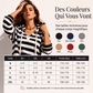 Robe sweat à capuche rayée décontractée pour femme