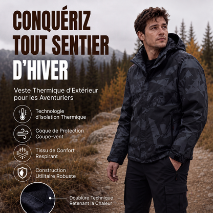 🌬️ PRÊT À AFFRONTER LE VENT | Veste Coupe-Vent Homme à Capuche -50 %