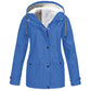 Veste à capuche femme doublée polaire et coupe-vent