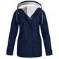 Veste à capuche femme doublée polaire et coupe-vent