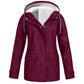 Veste à capuche femme doublée polaire et coupe-vent