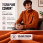 Pull en maille torsadée à col roulé pour homme