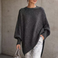 Pull-over col ras du cou pour femmes grande taille