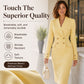 Robe blazer double boutonnage pour femme