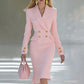 Robe blazer double boutonnage pour femme