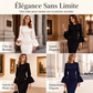 Robe fourreau élégante à col rond pour femme