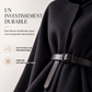 🌸 OFFRE LIMITÉE –50% ! ✨ Manteau cape élégant pour femme à col montant