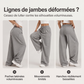 Pantalon large à taille haute et cordon de serrage pour femme