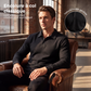 Haut col pour homme respirant avec texture en nid d'abeille