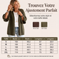 Cardigan en maille à manches à volants pour femme