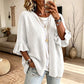 Cardigan en maille à manches à volants pour femme