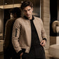 Blouson aviateur homme en faux daim