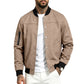Blouson aviateur homme en faux daim