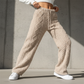 Pantalon épais et chaud à jambes droites