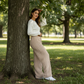 Pantalon épais et chaud à jambes droites
