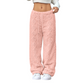 Pantalon épais et chaud à jambes droites