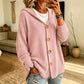 Women's Casual Hooded Sweater Cardigan