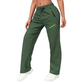 Pantalons de sport décontractés pour femme avec poches zippées