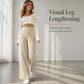 Women's High Waist Corduroy Wide-Leg Pants 