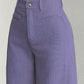 Women's High Waist Corduroy Wide-Leg Pants 