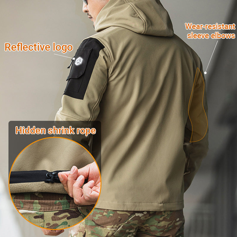 🔥vente à chaud🔥Veste tactique chaude et épaisse pour hommes Vêtements d'alpinisme