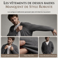 🔥 50% de réduction 🔥 Livraison gratuite 🚀Ensemble de 3 pièces pantalon long avec haut à couche de base et pantalon