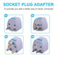 Adaptateur de prise (Achetez-en 1, obtenez-en 1 gratuit)
