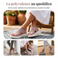 👡 Sandales compensées en maille respirante pour femmes – légères et confortables
