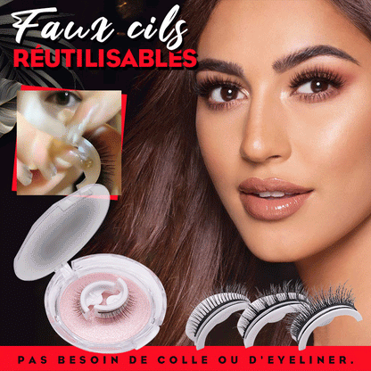Faux cils réutilisables