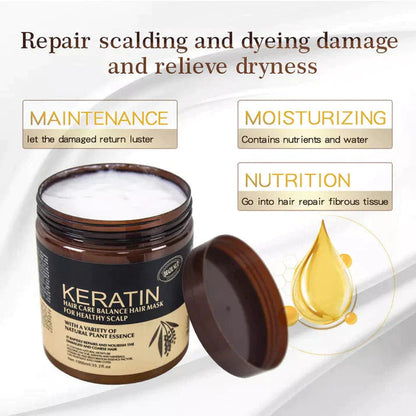 Masque capillaire à la kératine - Original importé des États-Unis