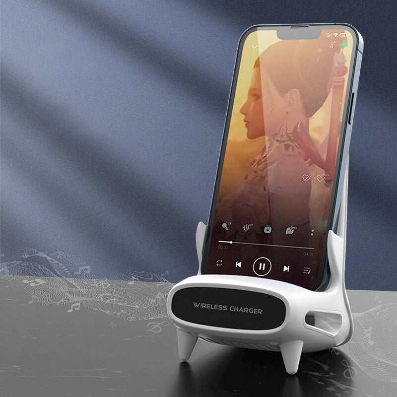 Support de téléphone d'aromathérapie à chargement sans fil